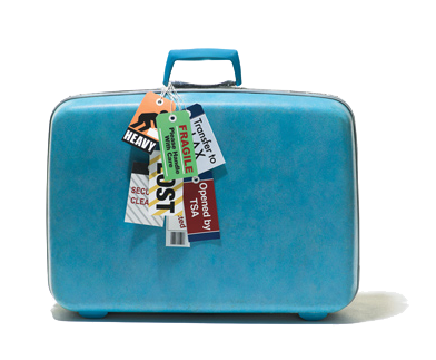 Hand Blue Luggage PNG HQ Image pngteam.com