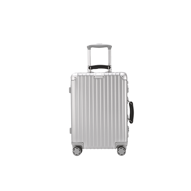 White Luggage PNG Photo