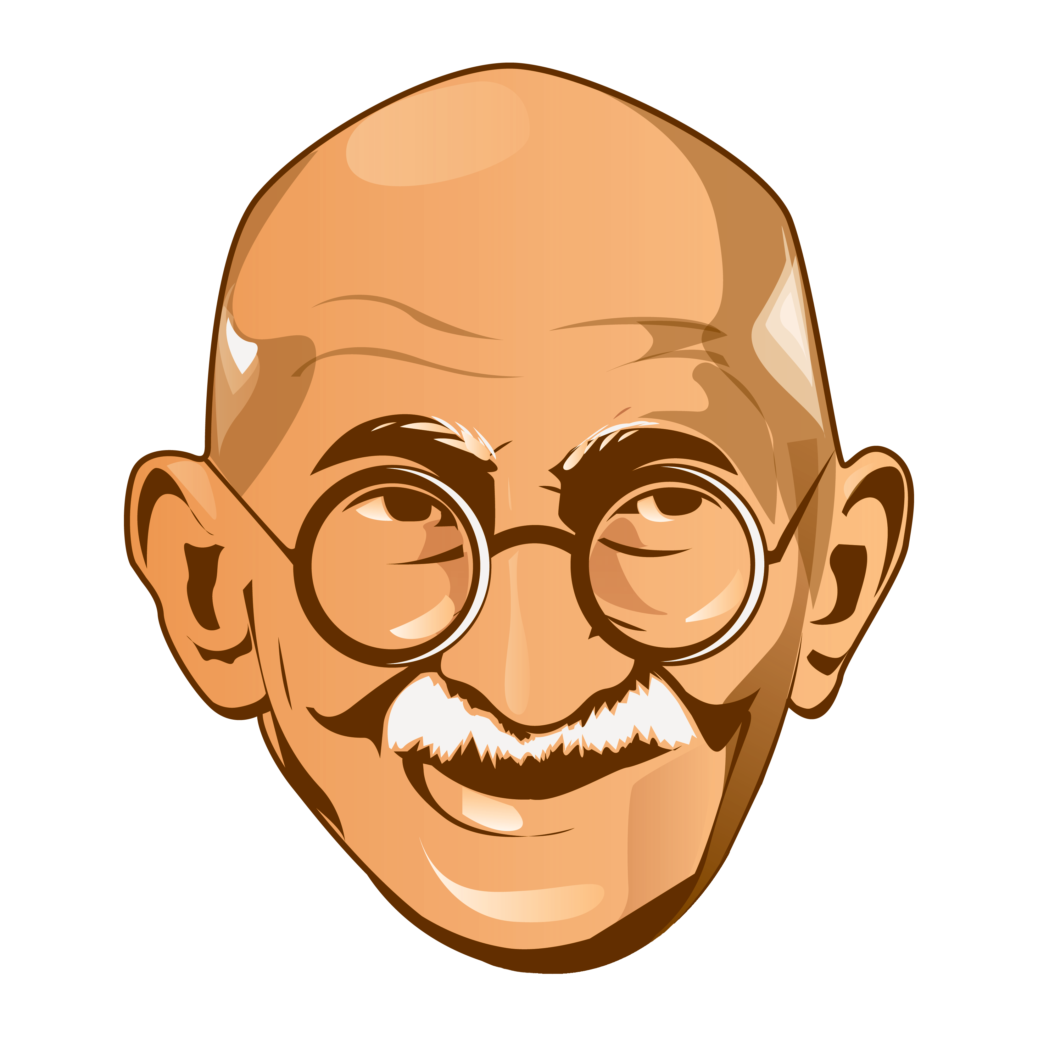 Mahatma Gandhi PNG Best Image pngteam.com