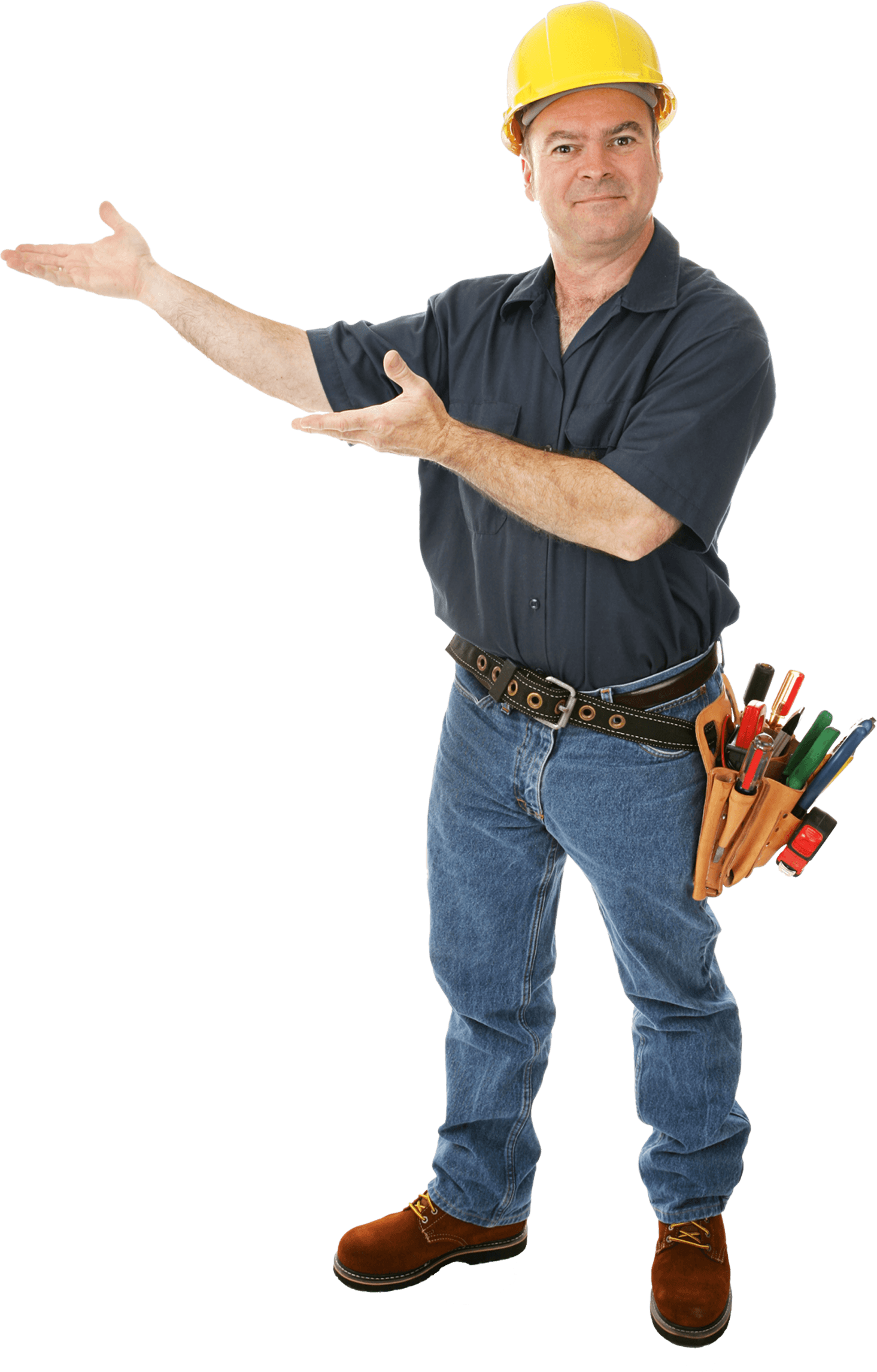 Builder Man PNG File Transparent pngteam.com