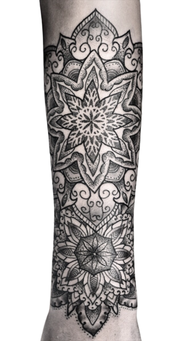Mandala Tattoos PNG HD