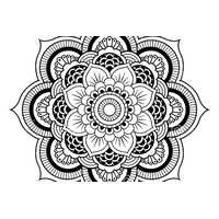 Mandala Tattoos PNG HD File pngteam.com