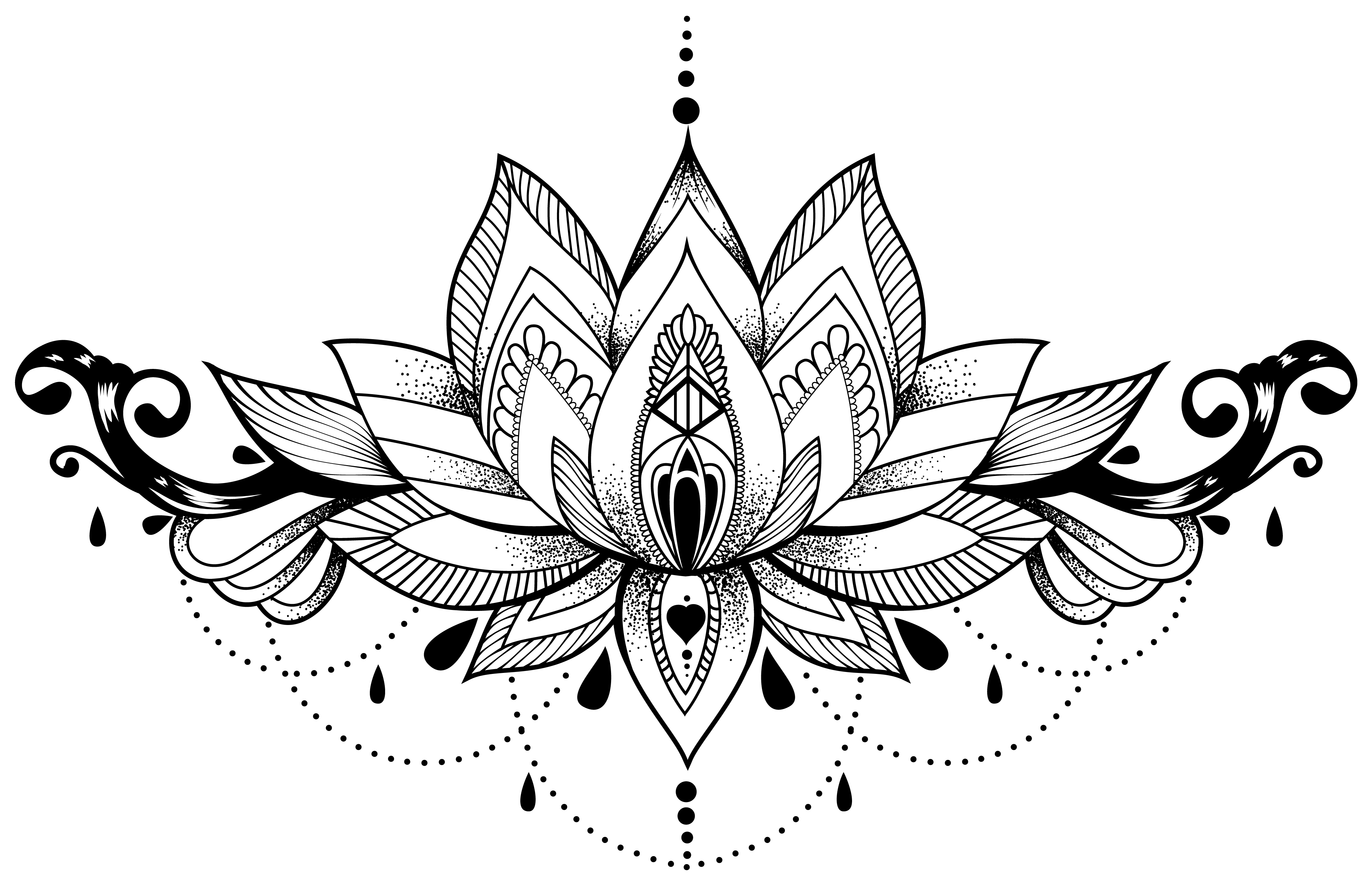 Mandala Tattoos PNG High Definition Photo Image