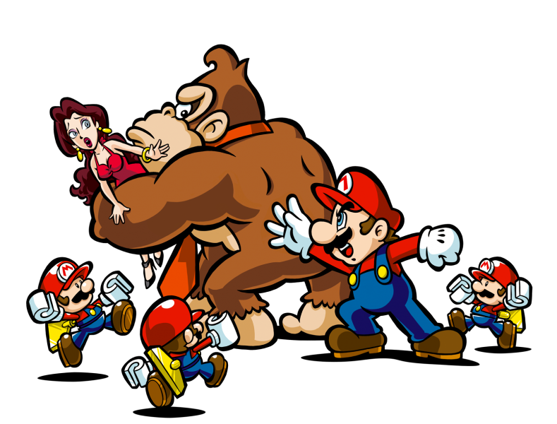 Mario Vs Donkey Kong PNG HD pngteam.com