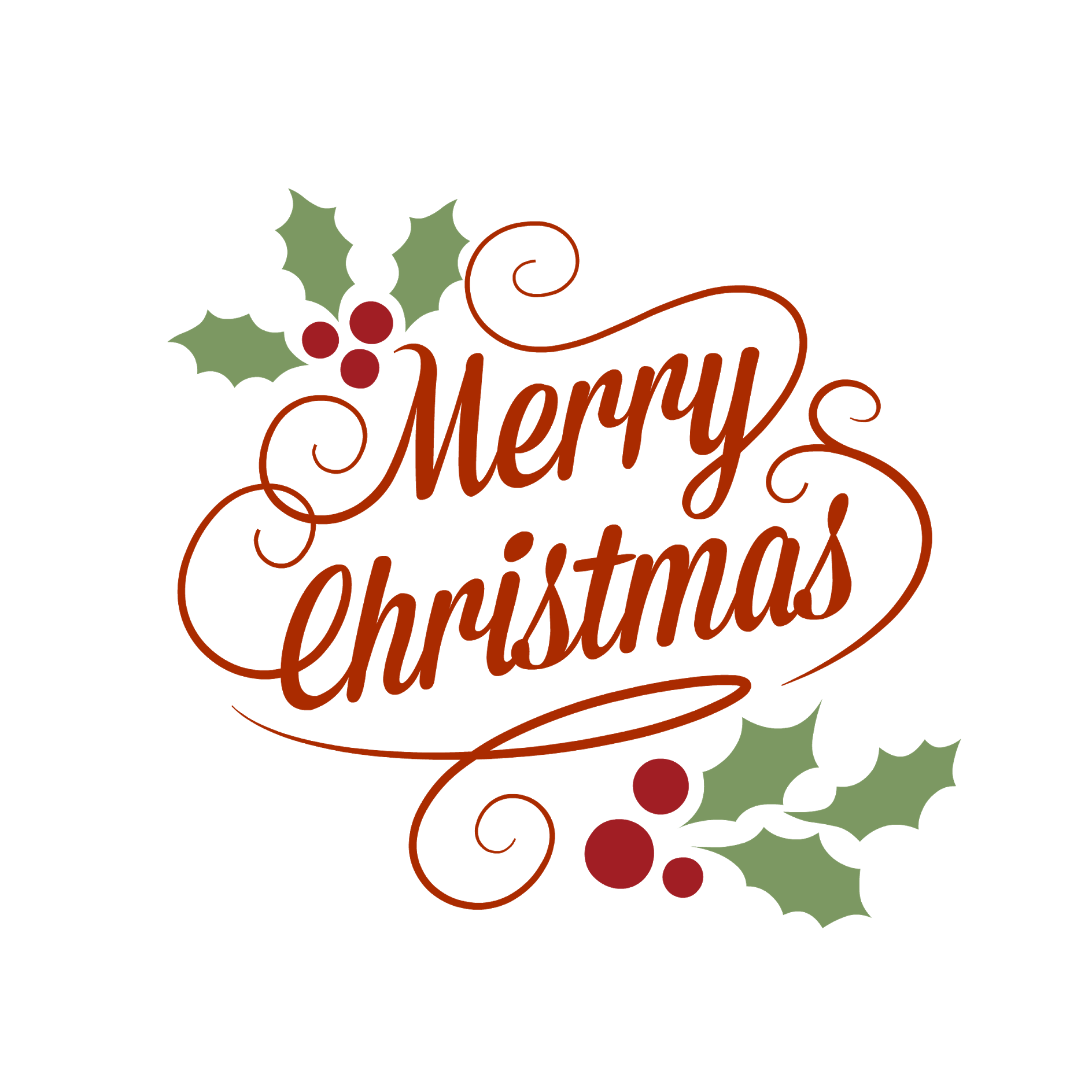 Merry Christmas Text PNG File pngteam.com