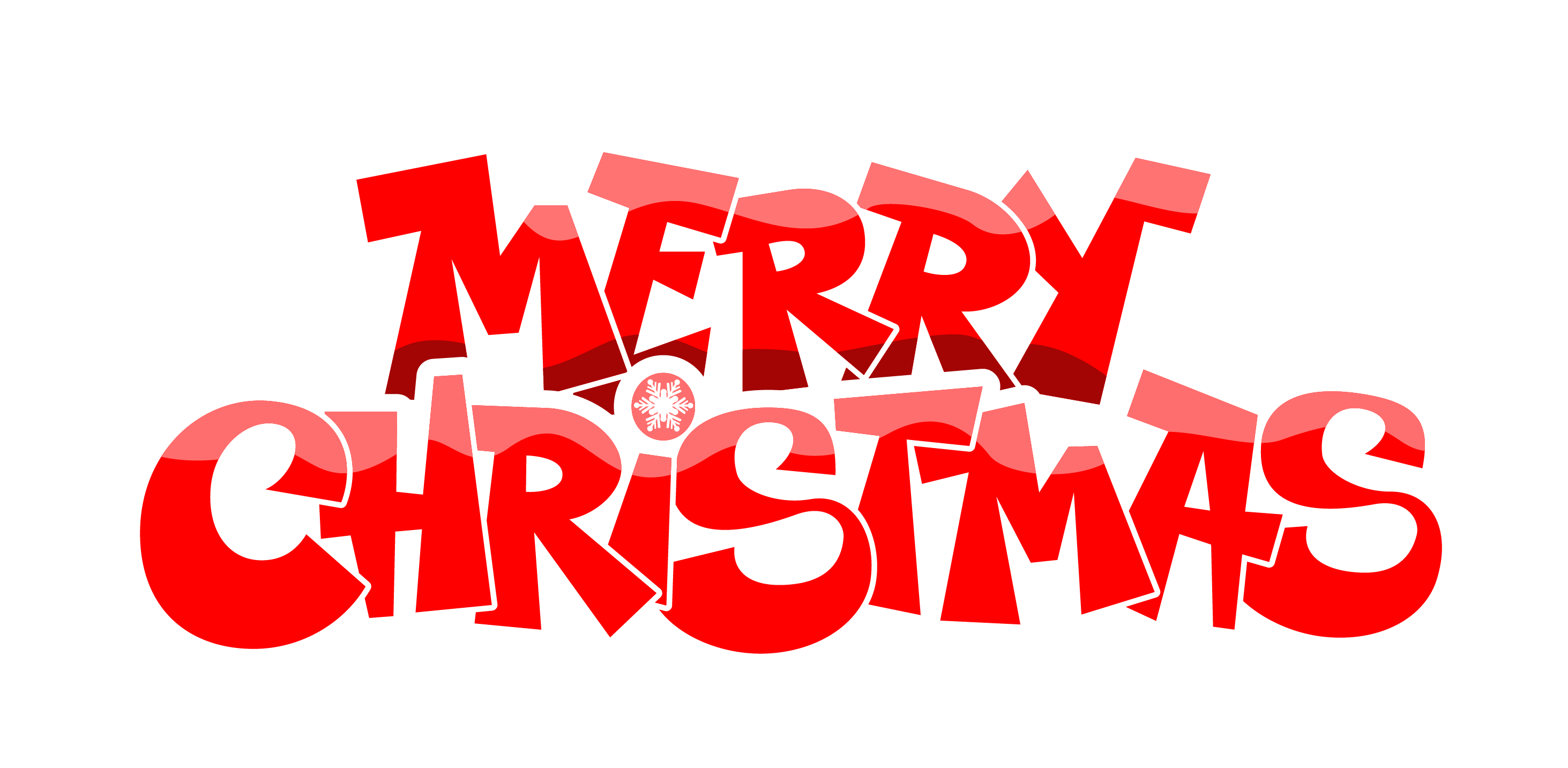 Merry Christmas Text Red PNG Transparent pngteam.com