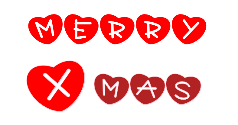 Merry X-Mas Text Logo Icon PNG Transparent Image - Merry Christmas Png