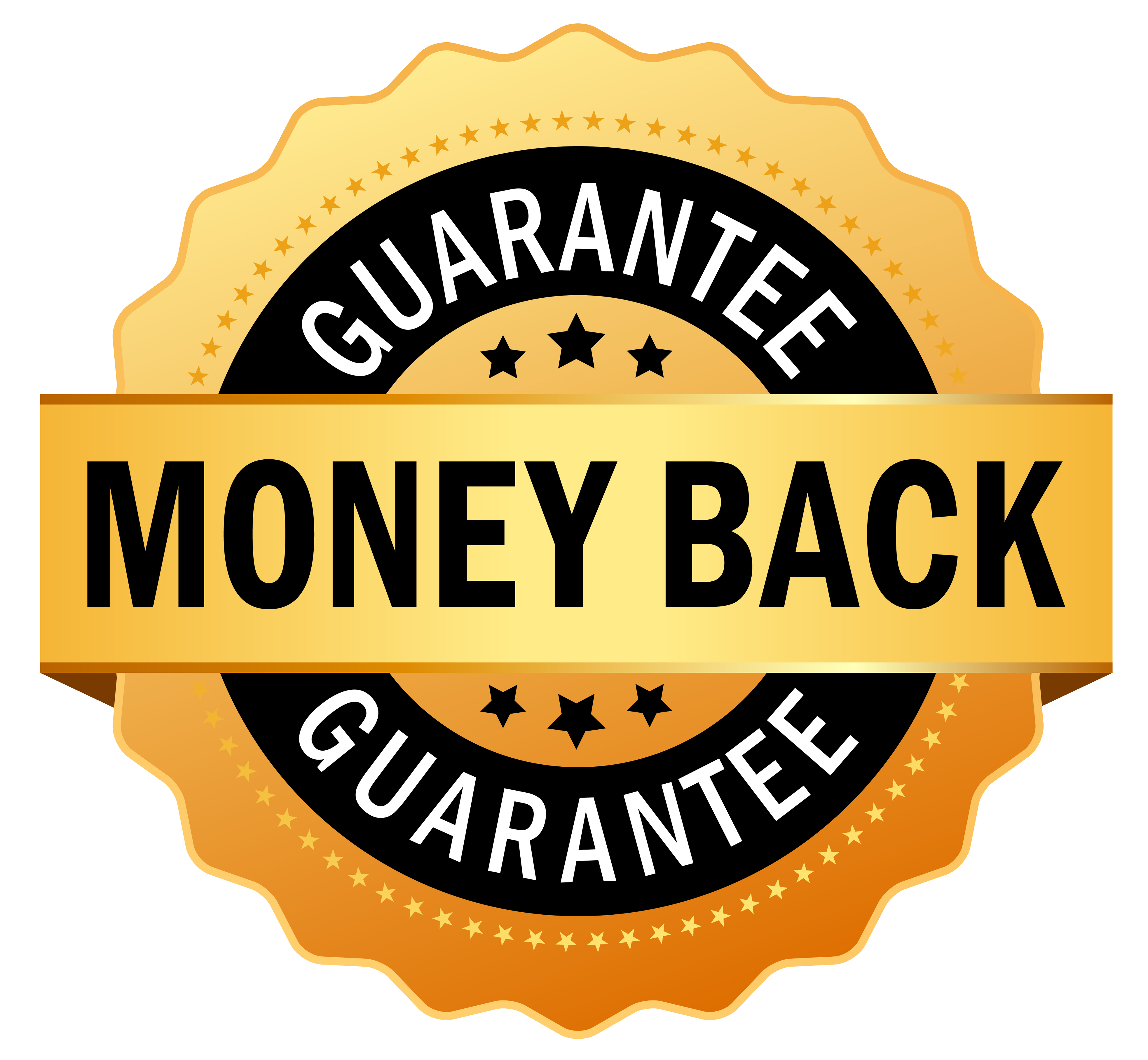 Guarantee Money back PNG HD  - Moneyback Png