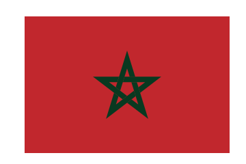 Morocco Flag with Black Star PNG HD Images pngteam.com