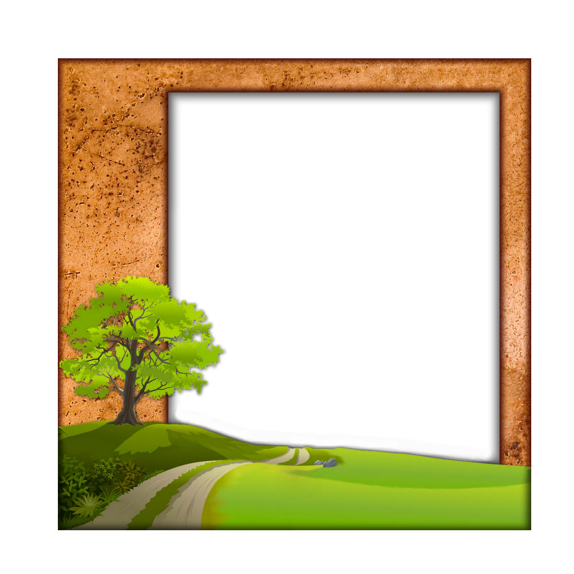 Nature Frame PNG Photo Transparent - Nature Png