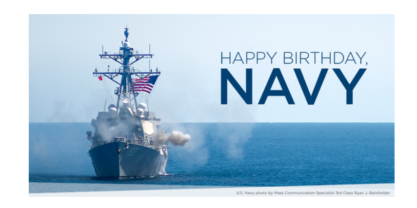 Navy Birthday PNG