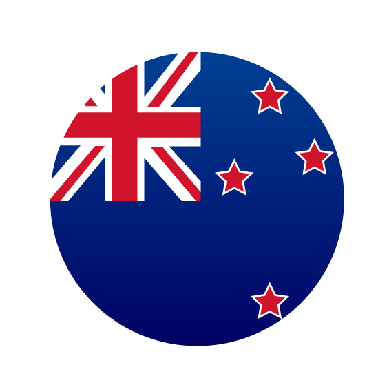 New Zealand Flag Round PNG Transparent Background pngteam.com