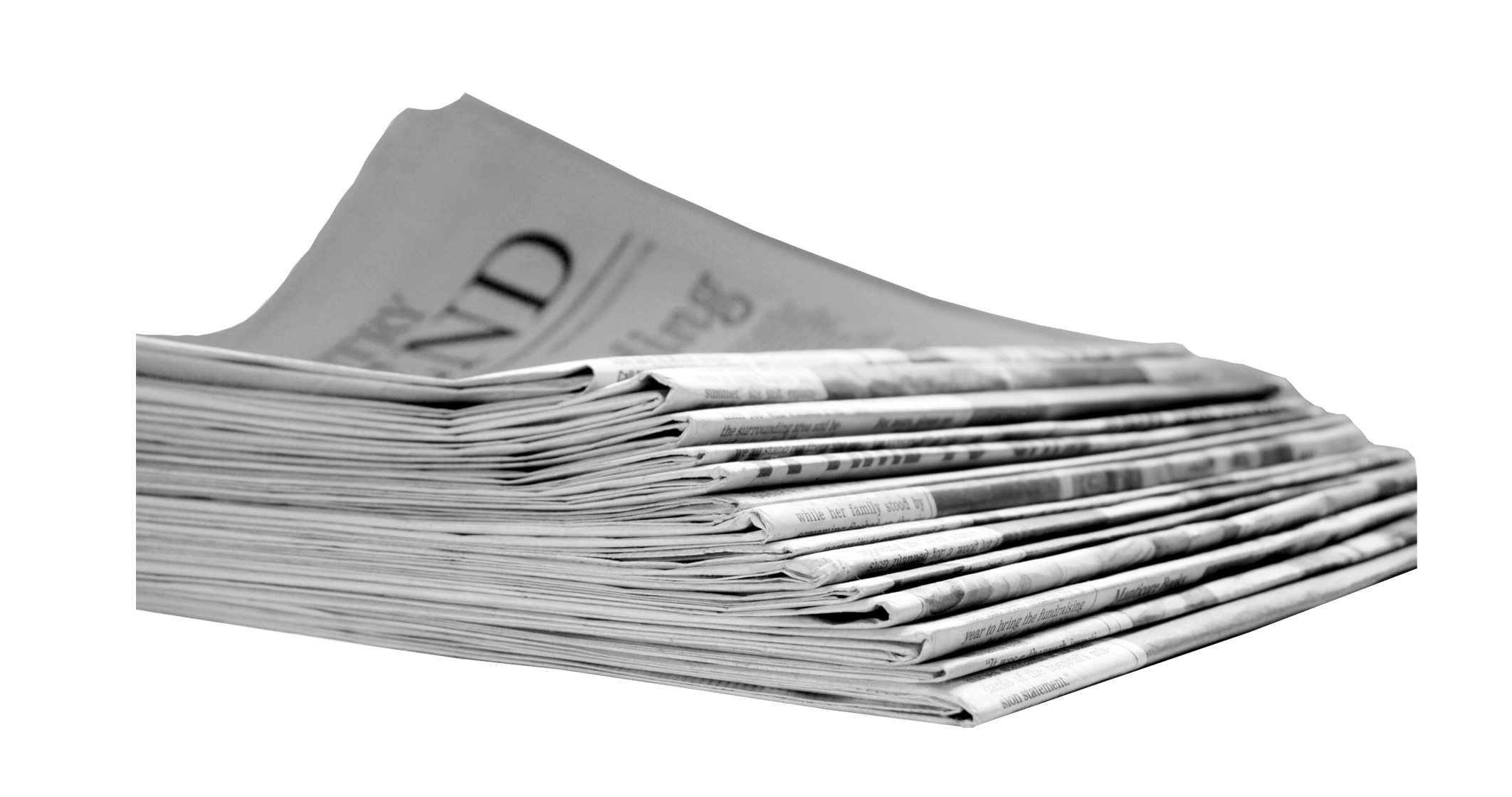 Newspaper Stack PNG Image in Transparent pngteam.com