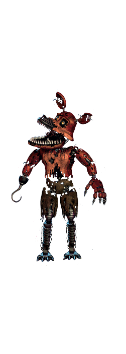 Nightmare Foxy PNG HQ - Nightmare Foxy Png