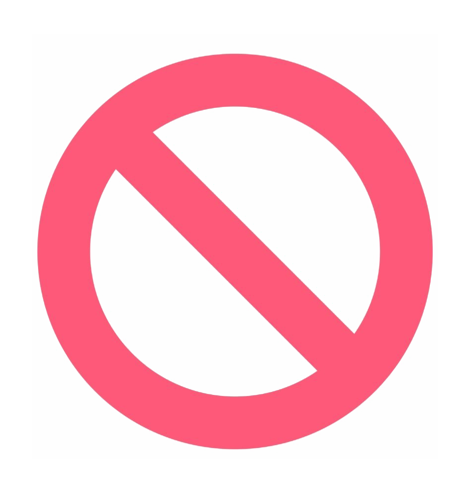 No Entry Symbol PNG