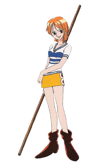 One Piece Nami Character pngteam.com