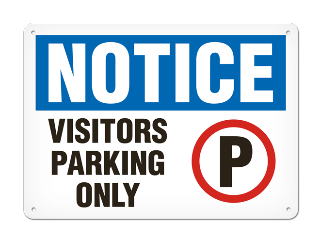 Parking Only Sign PNG High Definition Photo Image