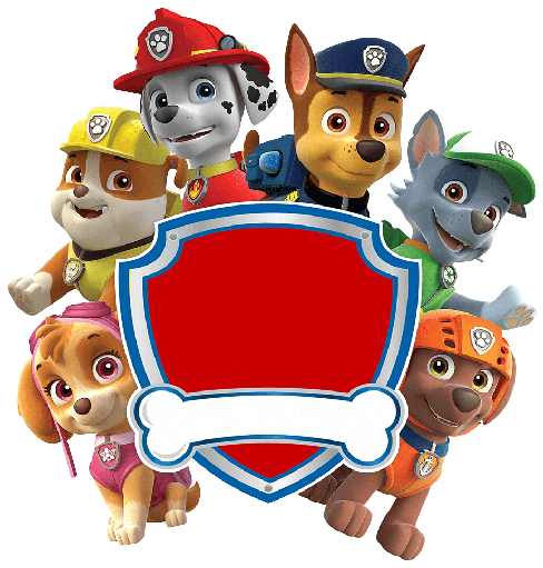 Paw Patrol Blank Logo Image PNG pngteam.com