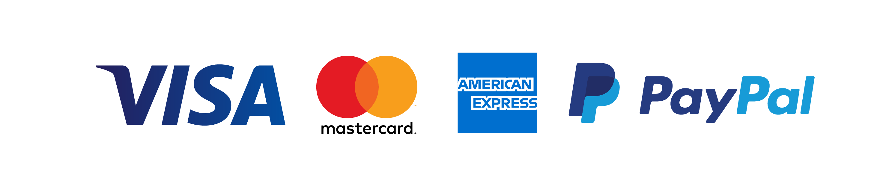 Visa, Mastercard, American Express, Paypal Payment Method PNG pngteam.com
