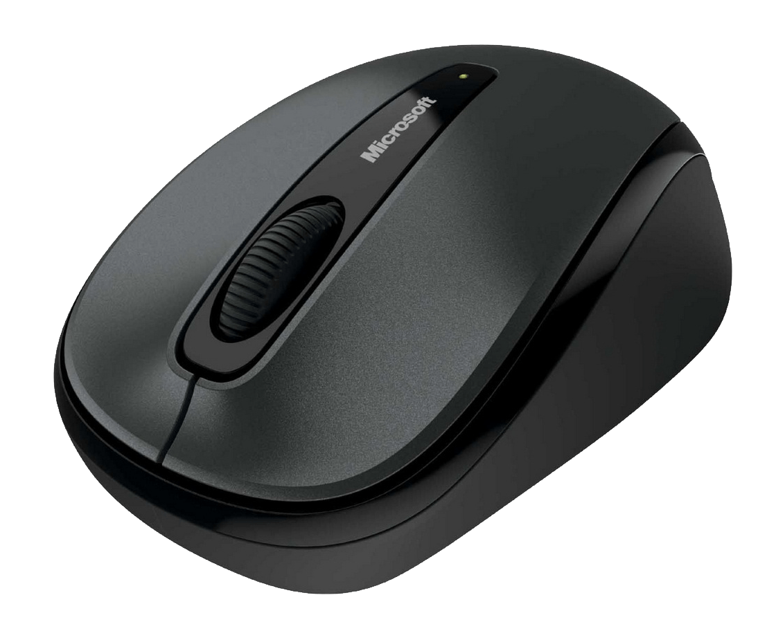 Wireless Microsoft Computer Mouse Transparent PNG