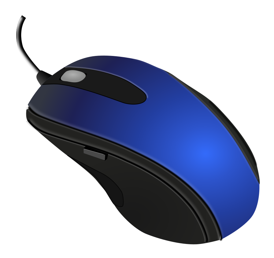 Blue Pc Mouse PNG Image in High Definition - Pc Mouse Png