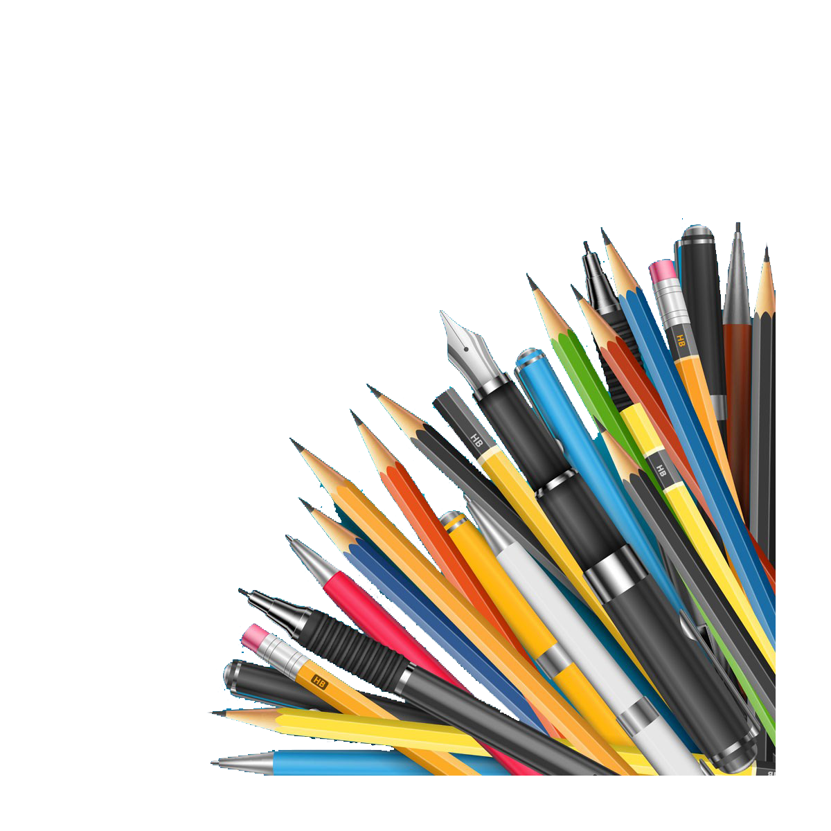 Group of Pen PNG HD