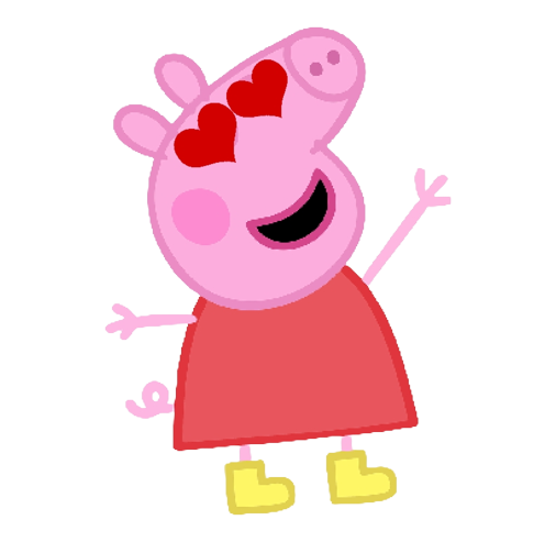 Peppa Pig Love PNG - Peppa Pig Png