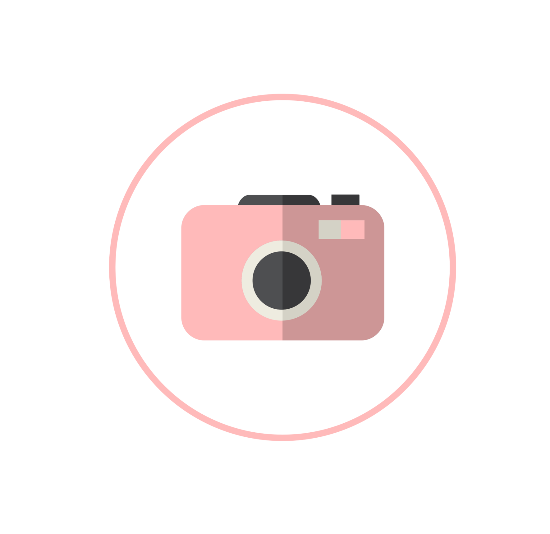 Pink Photo Camera Icon PNG - Photo Camera Png