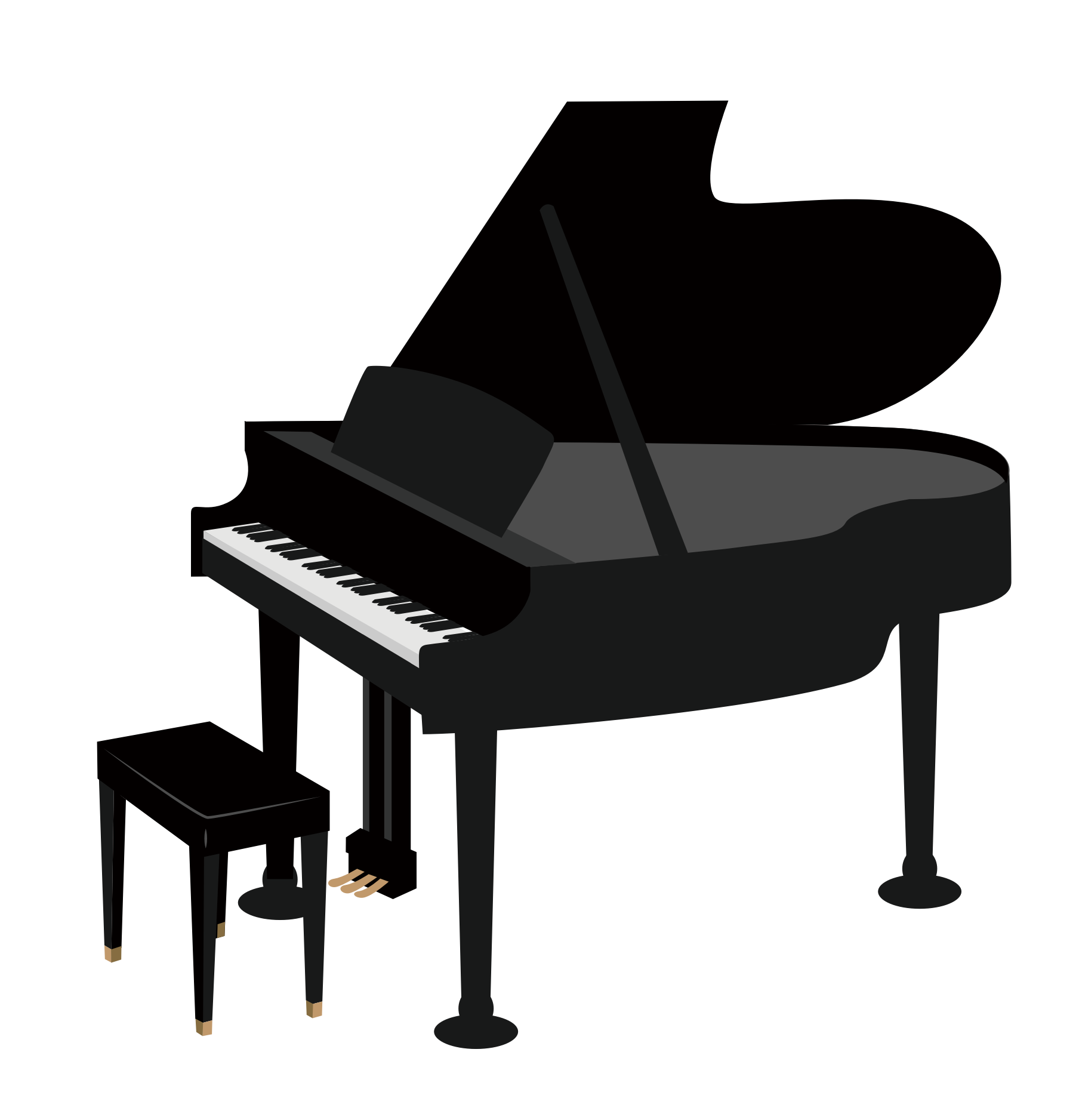 Grand Piano PNG Images