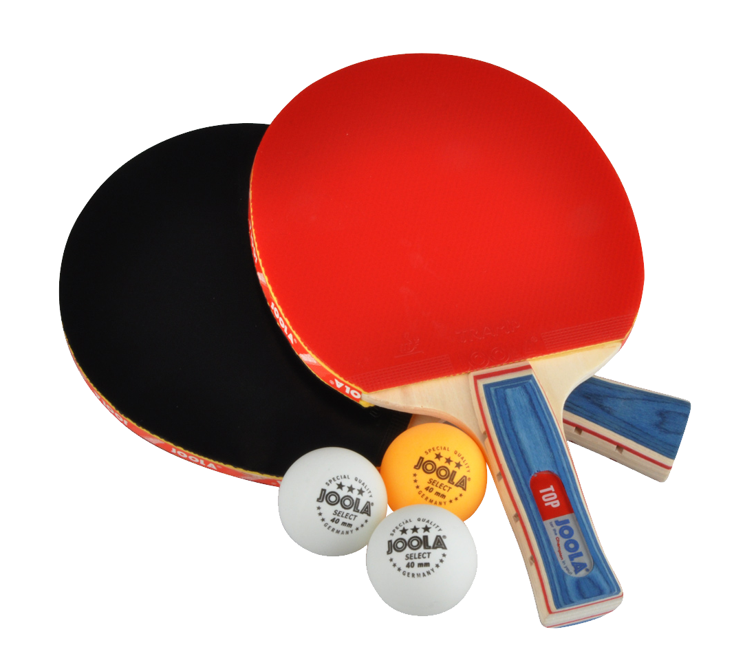 Ping Pong Rackets and Balls PNG HD pngteam.com