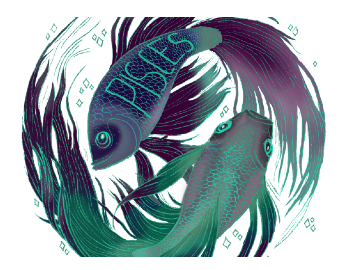 Pisces Fish Logo PNG Transparent pngteam.com