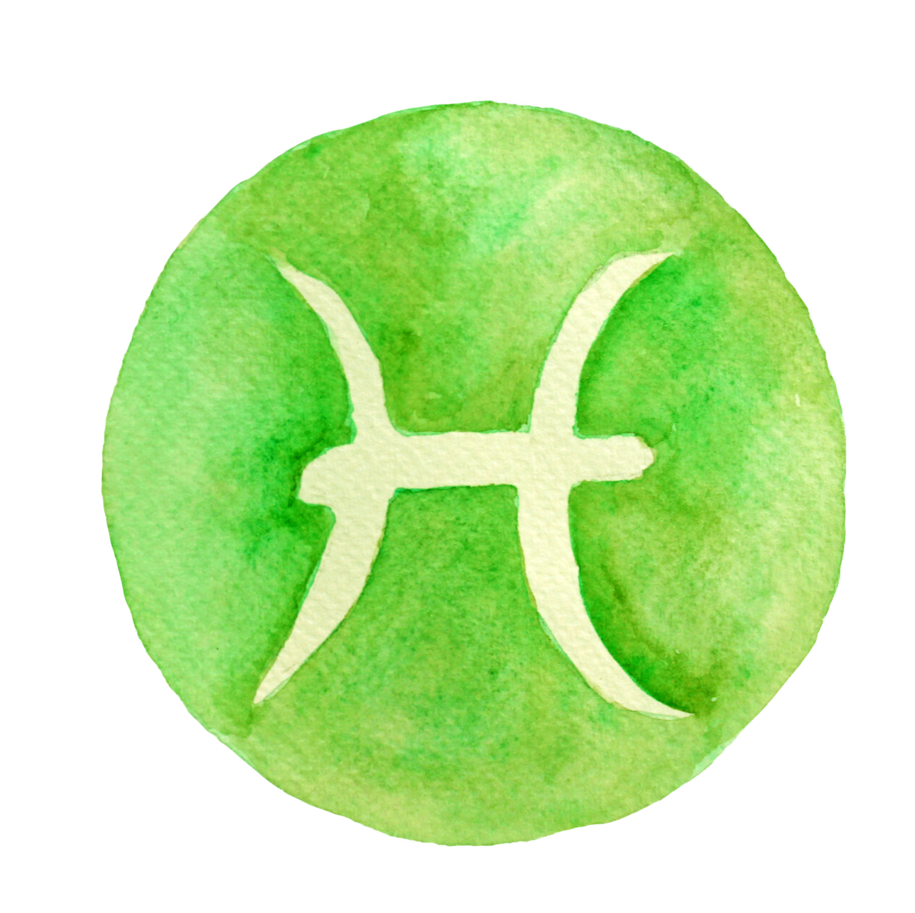 Green Pisces Sign PNG Photo - Pisces Png