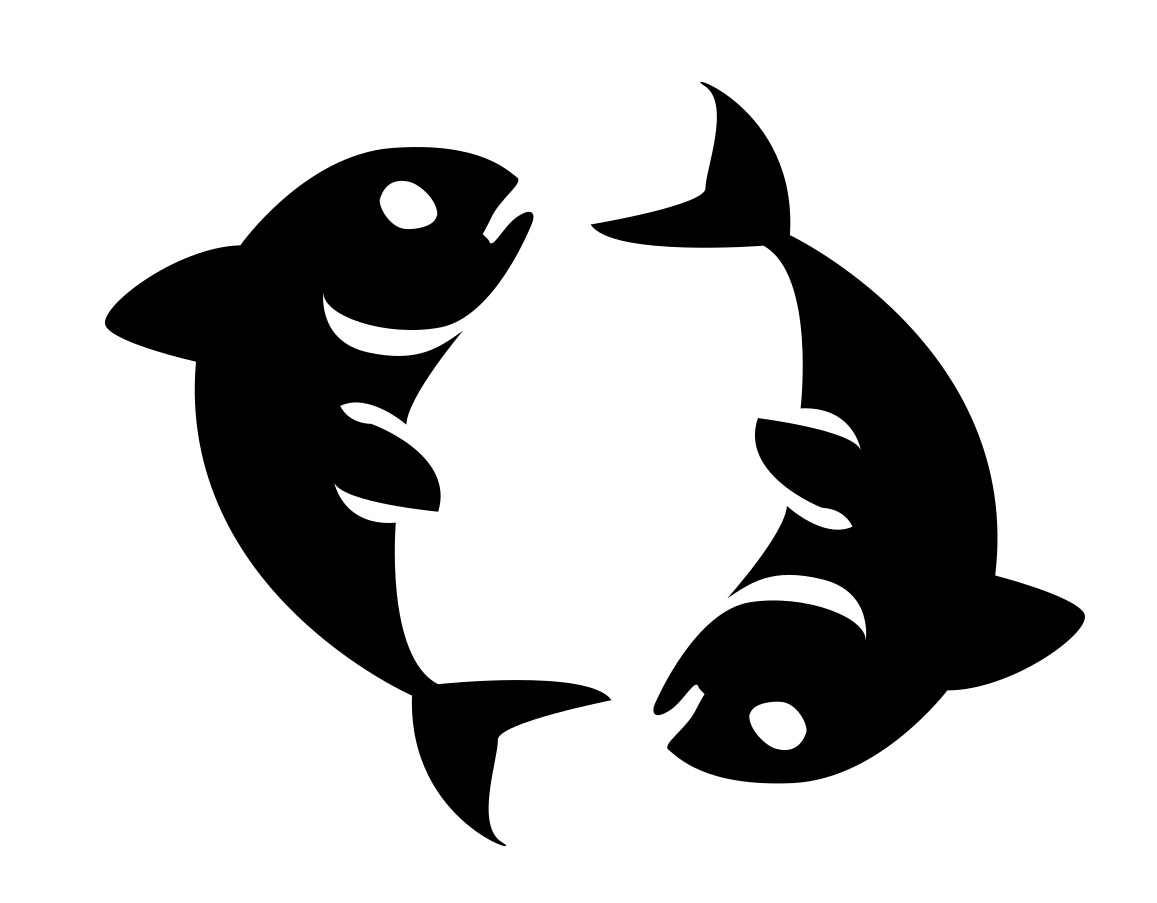 Pisces Fish Symbol PNG HD 