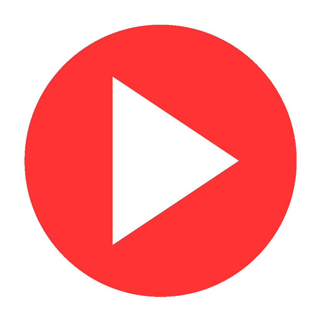 Play Button Red PNG HD Images Transparent