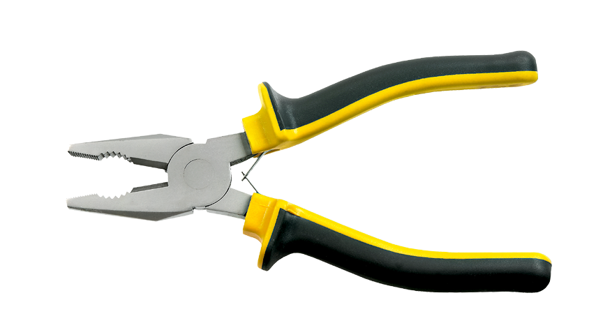 Plier Black Yellow PNG Images pngteam.com