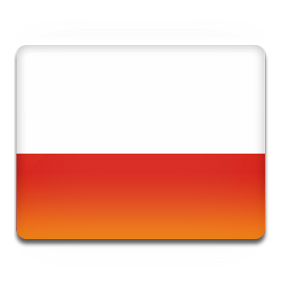 Poland Flag Button PNG Transparent pngteam.com