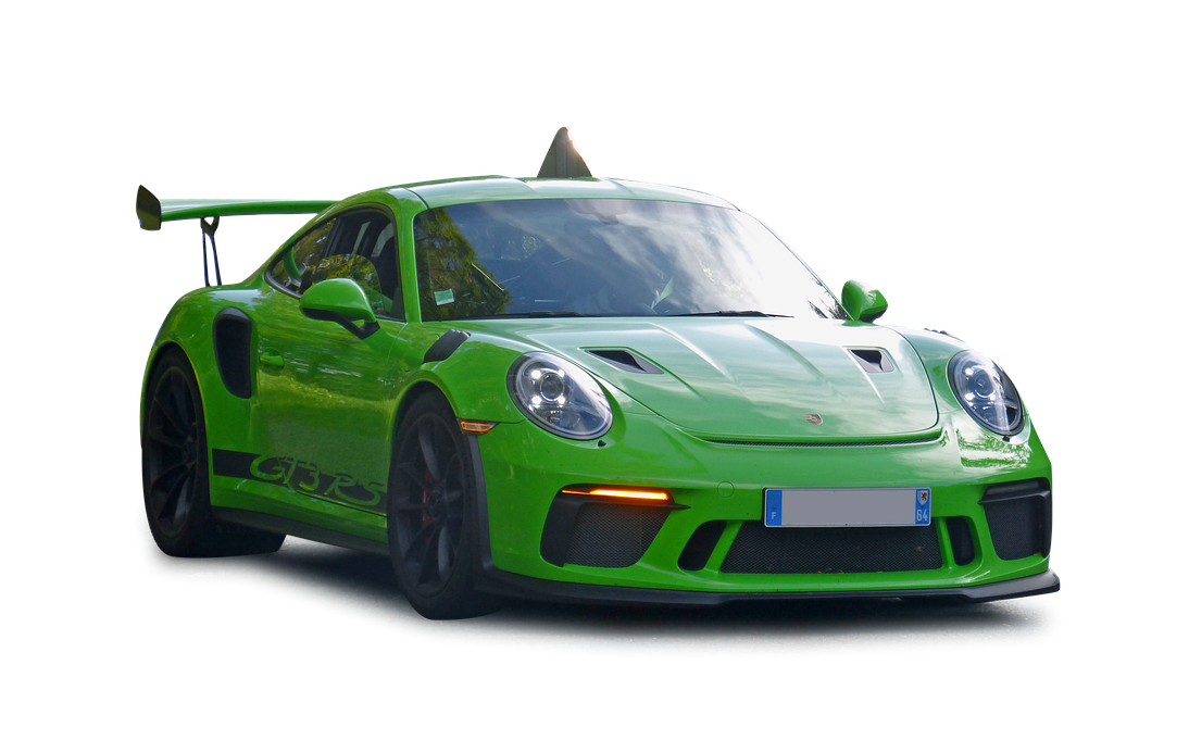 Green Porsche PNG HD Image pngteam.com