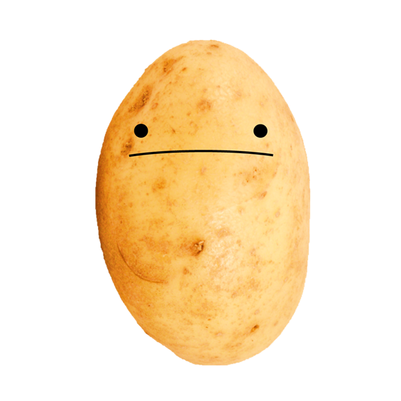 Potato Face PNG HQ pngteam.com