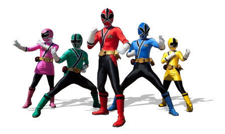 Power Rangers PNG in Transparent pngteam.com