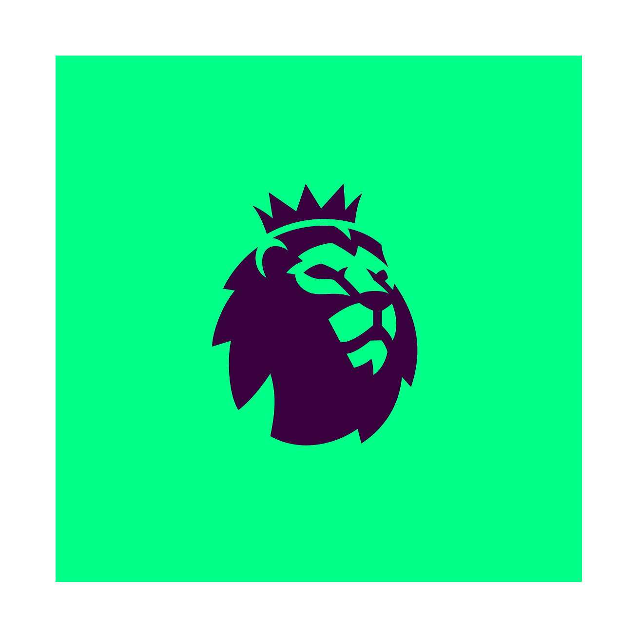 Premier League Logo PNG Green Background pngteam.com