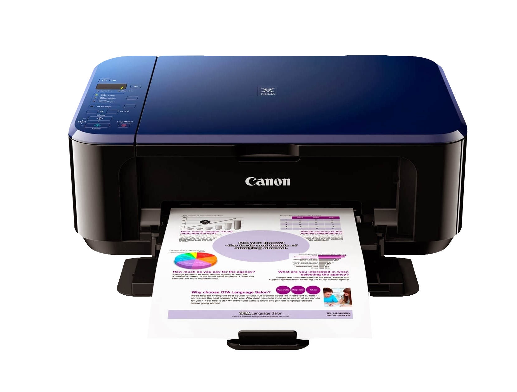 Canon Color Printer PNG HD  - Printer Png