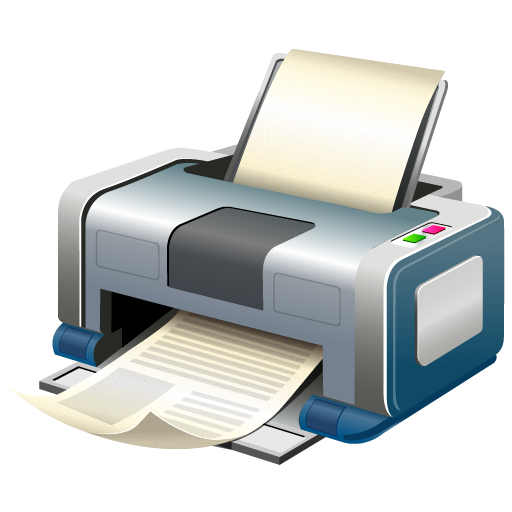 Printer PNG in Transparent