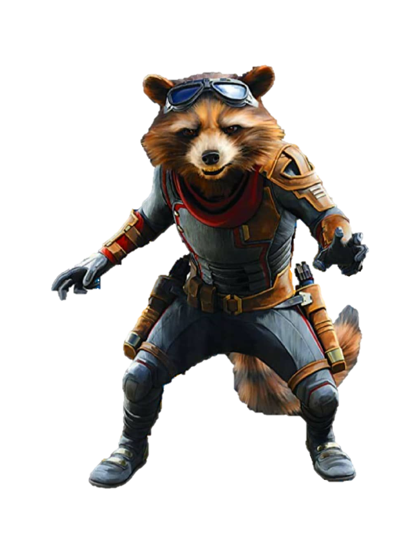 Raccoon Avengers Endgame Rocket Raccoon PNG HQ Transparent pngteam.com