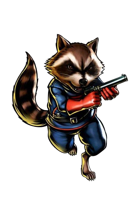 Rocket Raccoon PNG HD Image Transparent pngteam.com