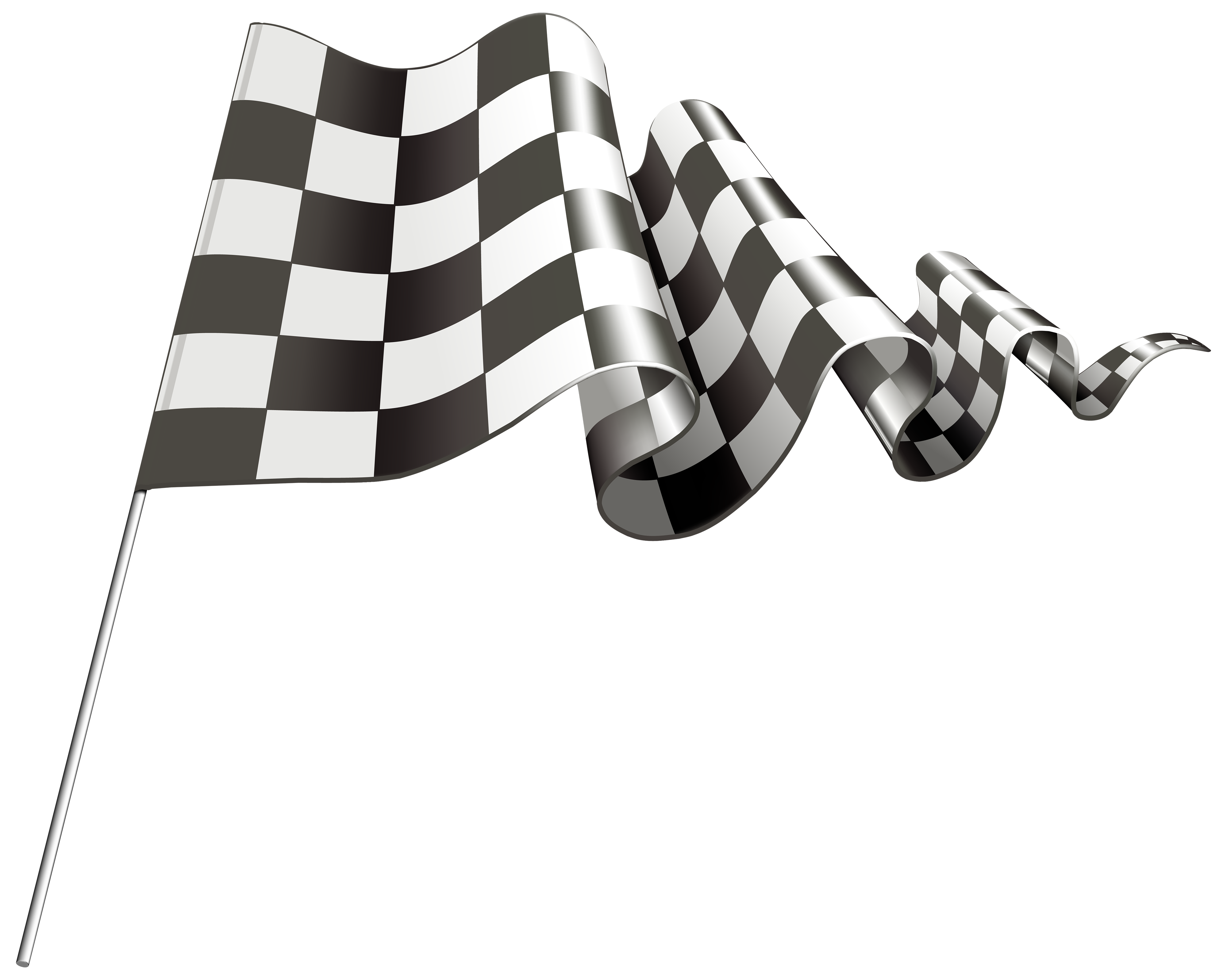 Racing Flag PNG in Transparent