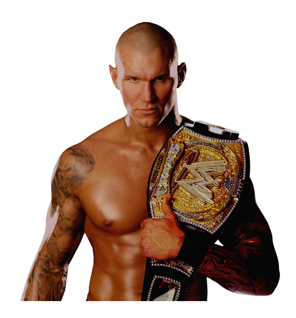 Randy Orton Golden Belt PNG HD File