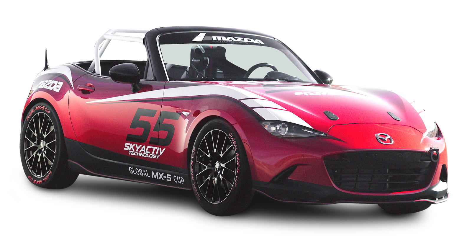 Red Mazda PNG HQ Image