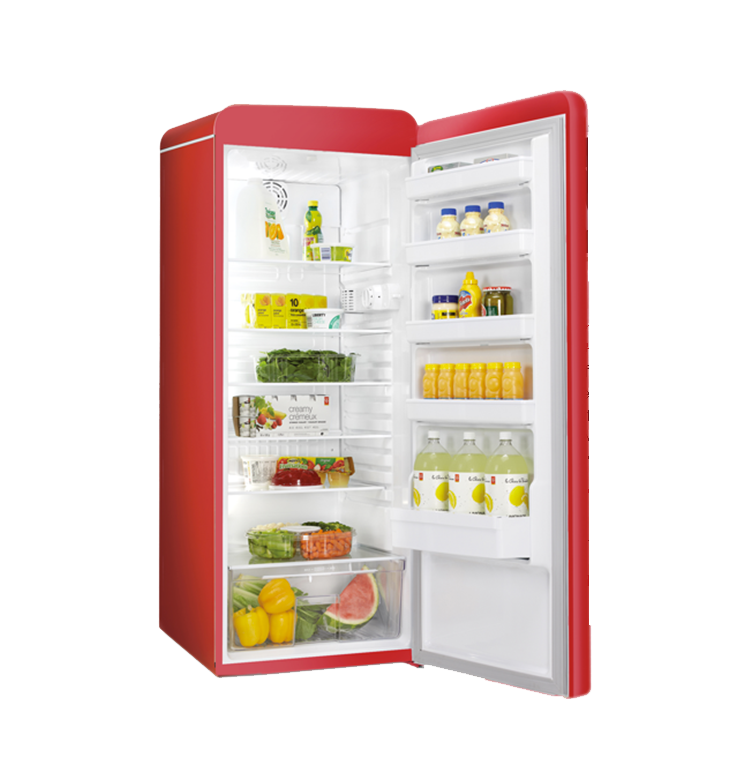 Red Refrigerator PNG in Transparent pngteam.com