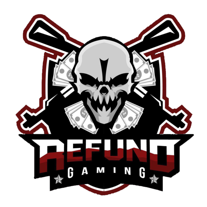 Refund Gaming Logo PNG pngteam.com