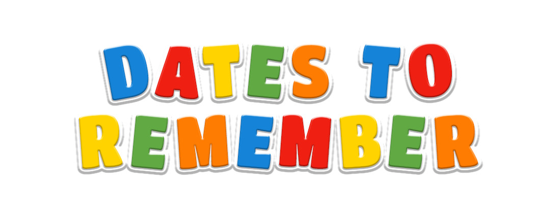 Dates to Remember PNG HD Image pngteam.com